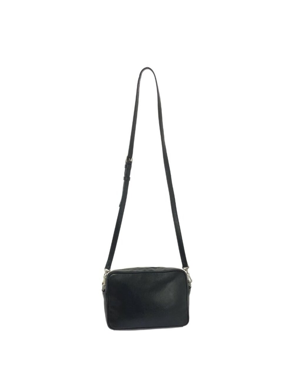 Balenciaga Everyday Logo Leather Cross Black Crossbody - Picture 2 of 8
